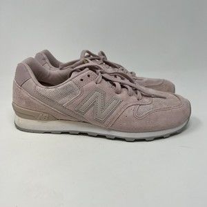 New Balance Womens 696 WL696WPP Rose Pink Running Shoes Lace Up Size 9